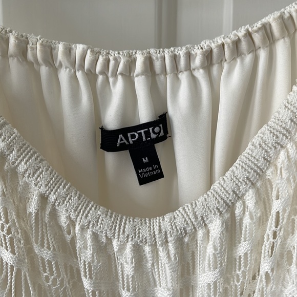 Apt 9 White Maxi Dress, Medium - Picture 4 of 4
